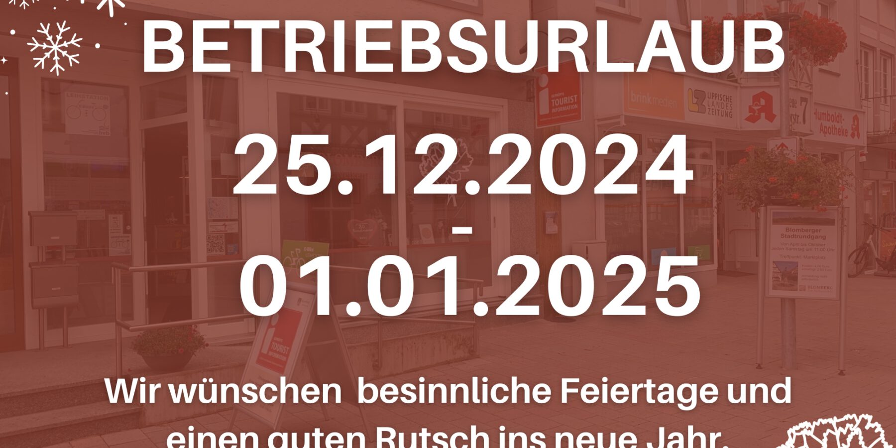 Betriebsurlaub